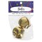 PA Essentials Jingle Bell Mid Pack – 35mm, 2pc, Gold, Small Bells For Crafts, Holiday Decorations, Sewing, Scrapbooking and Christmas Crafts, Jingle Bells For Crafting